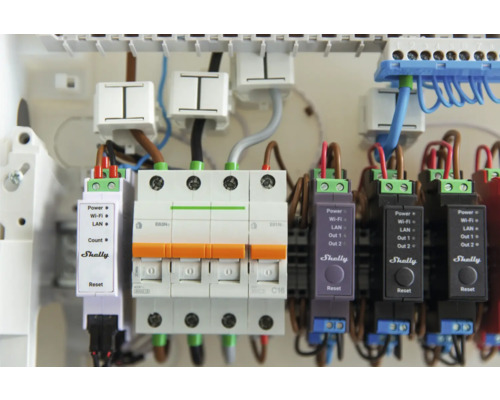 Shelly inbouw- en DIN-rail-accessoiretransformator 120A inductieklem voor EM + 3EM