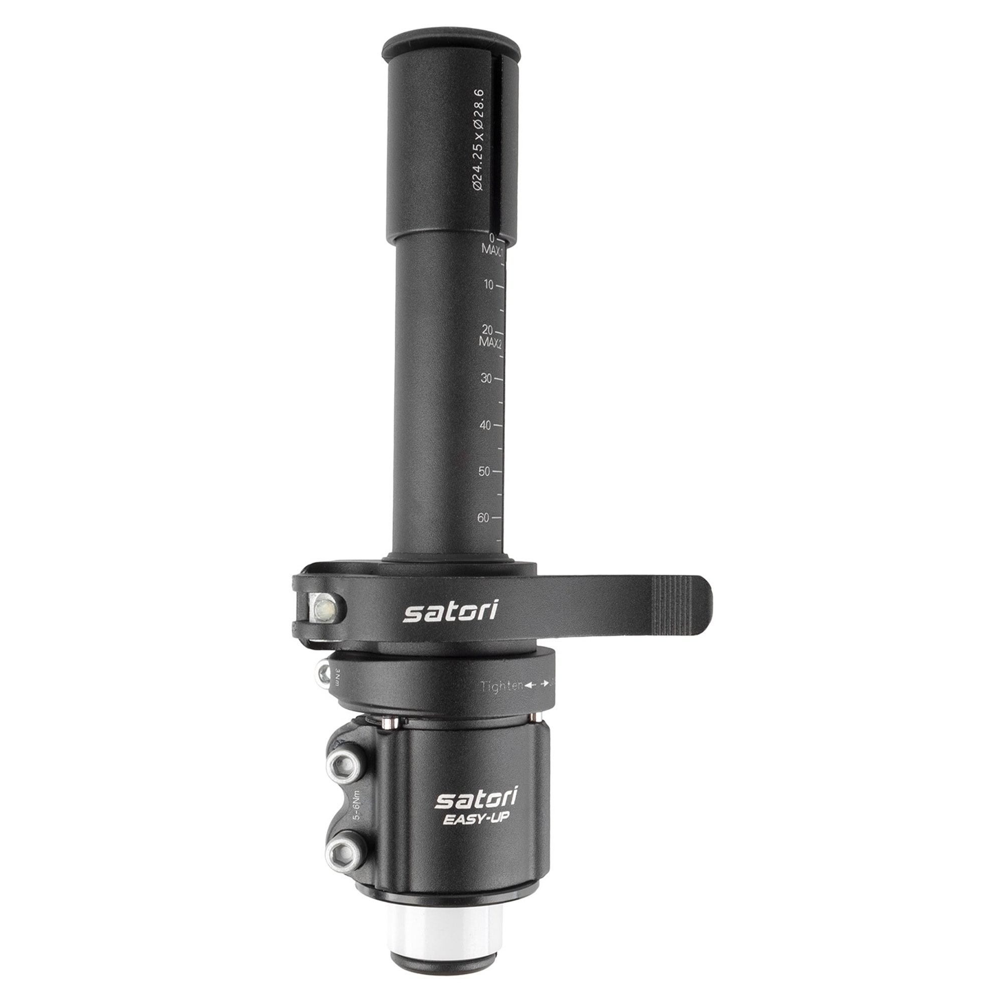 Satori Easy Up Vorbau ErhöhungE Bike Fahrrad Vorbauerhöhung mit Schnellspanner verstellbar Lenkererhöhung