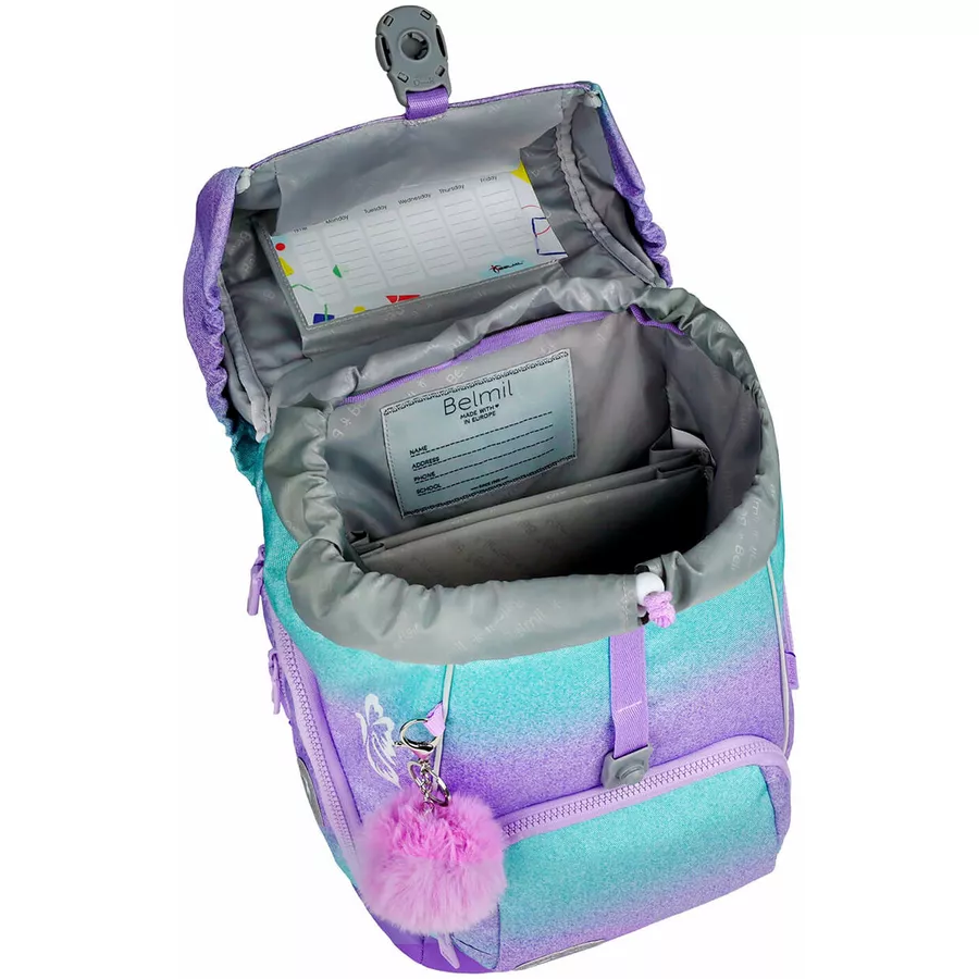 Belmil Schulranzen Premium Comfy Plus Set 5-teilig Serenity