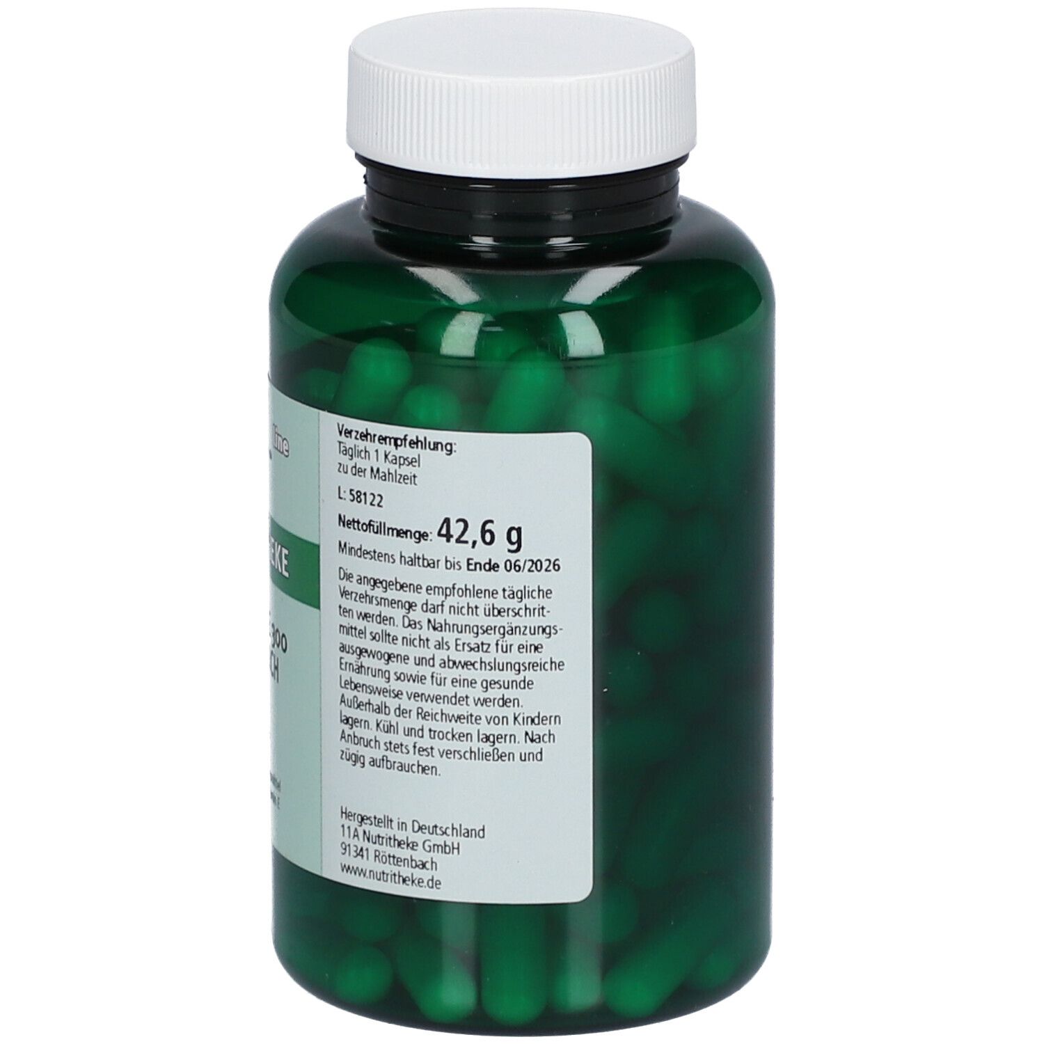 green line NUTRITHEKE Vitamin E 300 natürlich