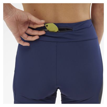 Short Trail Femme Millet Intense Taille Haute Bleu
