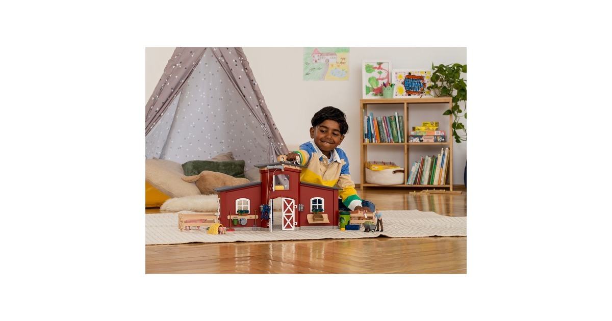 SchleichFarm World - Grote stal speelset  (42606)