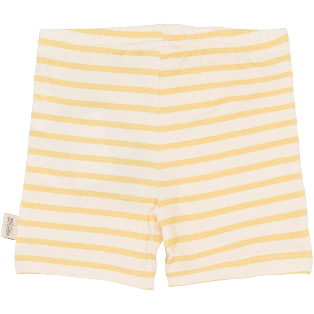 Køb Petit Piao Dusky Citron Striped Ppsun Bike Shorts