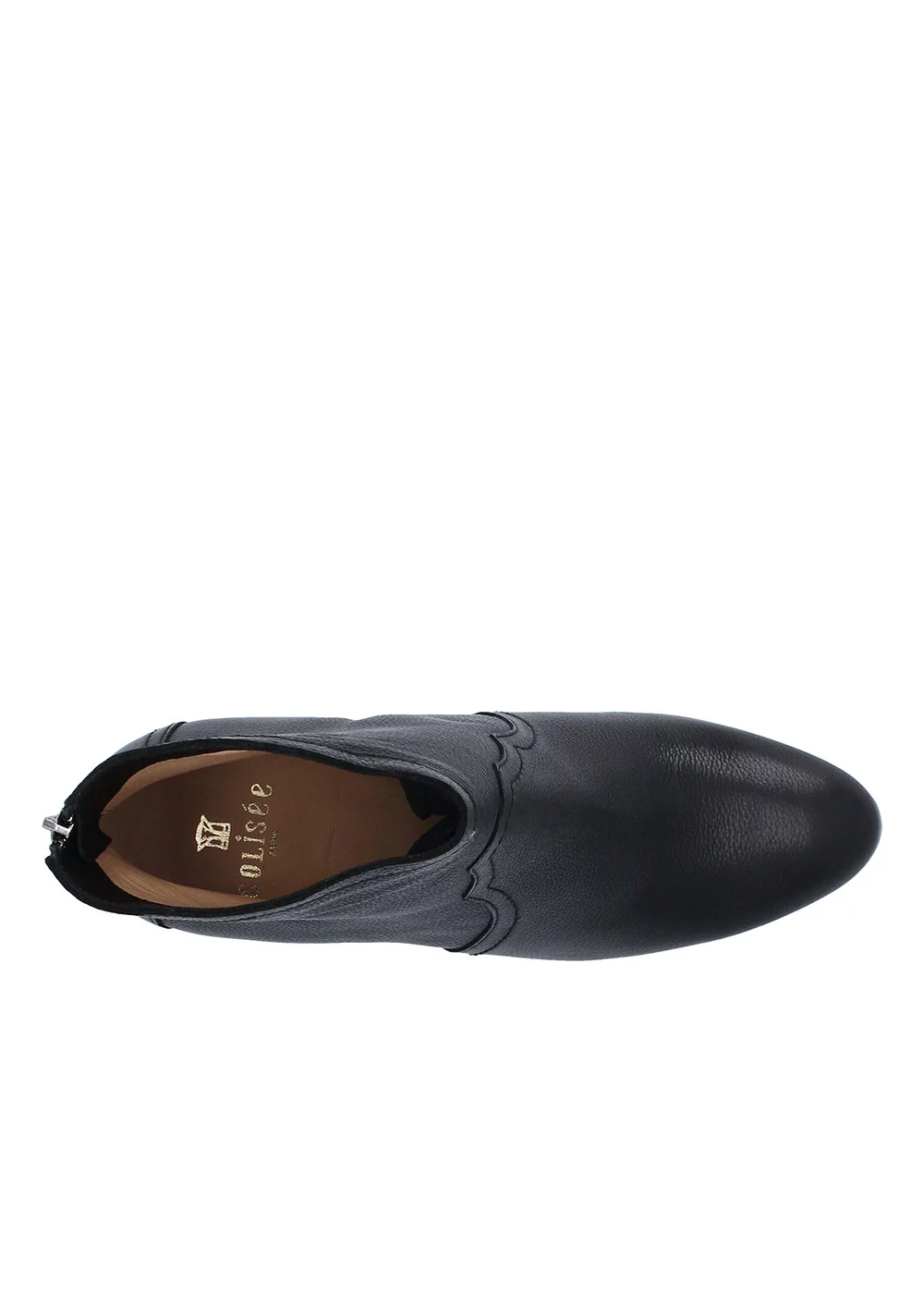 BOOT SWAN CUIR NOIR