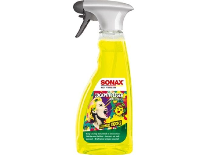 Sonax CockpitPfleger matteffect Lemon Rocks, 500 ml Reinigt und pflegt Kunststoffteile