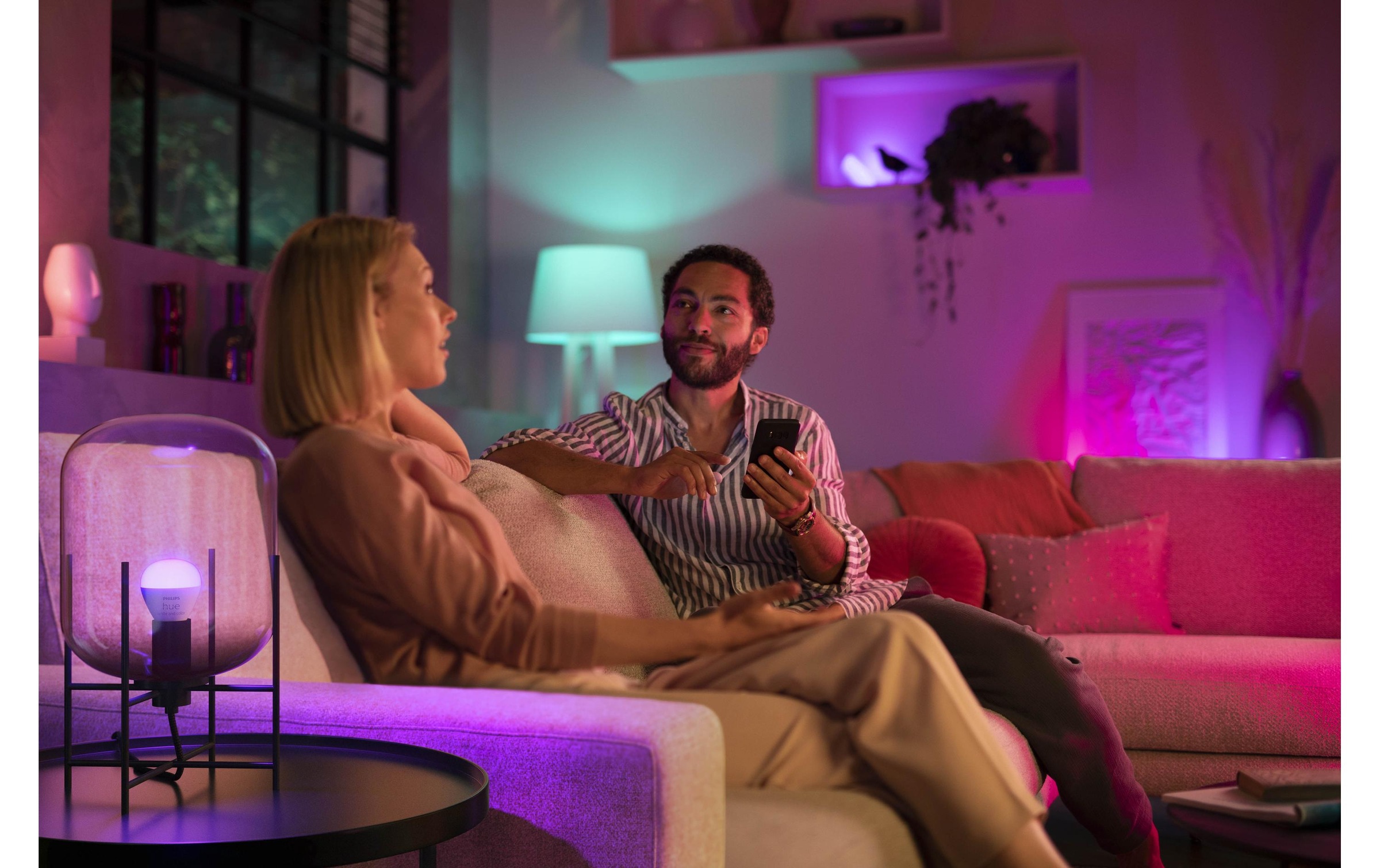 Philips Hue LED-Leuchtmittel »White & Co« E14 Farbwechsler