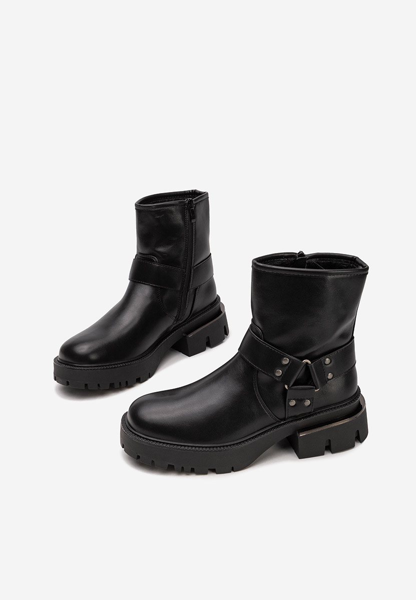 Bottines femme noires Alinoa