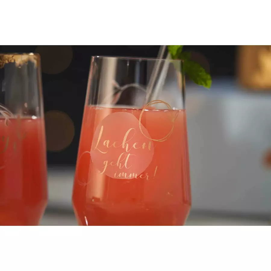 Leonardo Trinkgläser Presente 300 ml 4er Set bunt