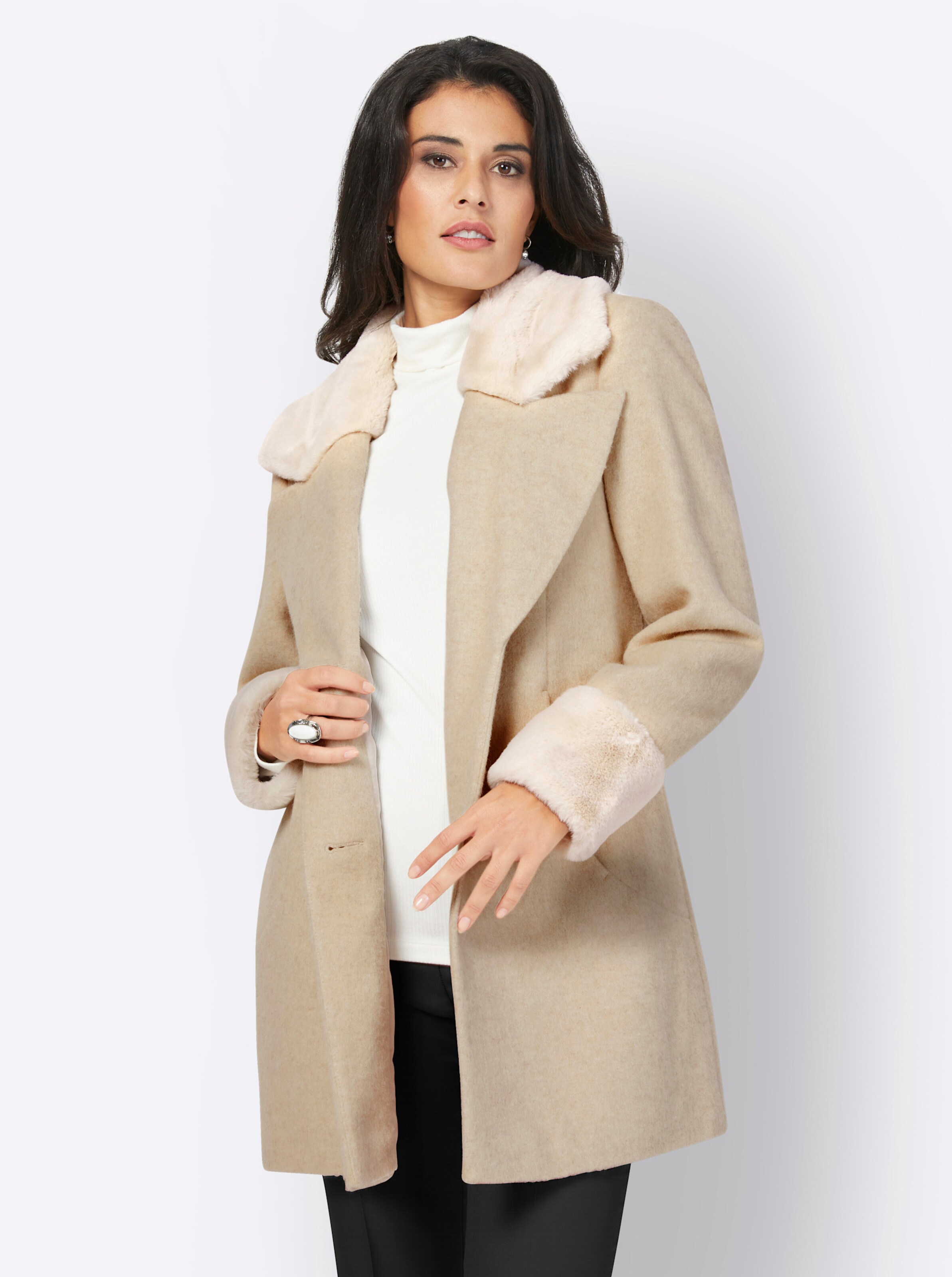 Longjacke in sand