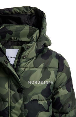 Nordbjørn Nevada Boblejakke, Camo Green
