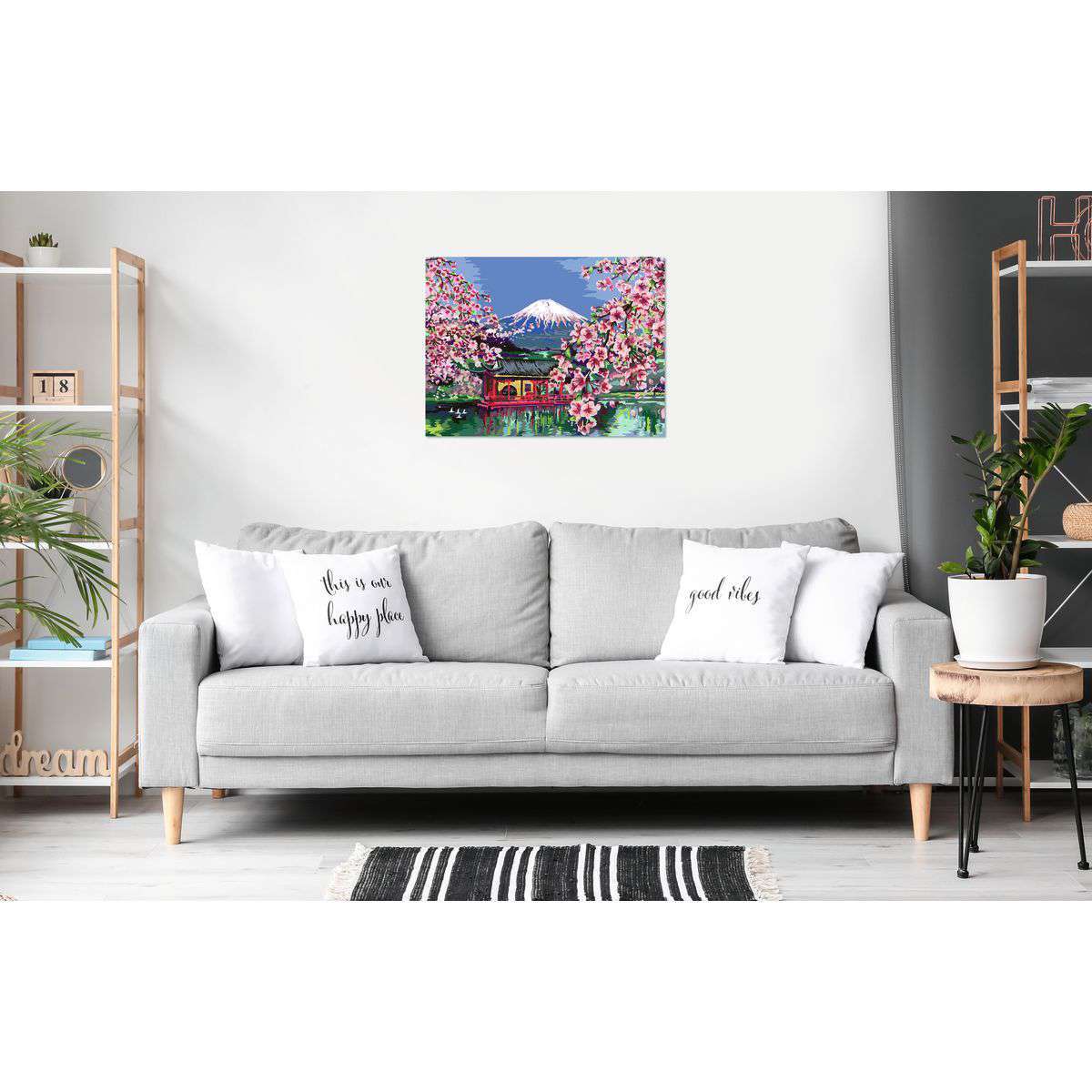 Ravensburger Spiel Leinwand Japanische Kirschblüten