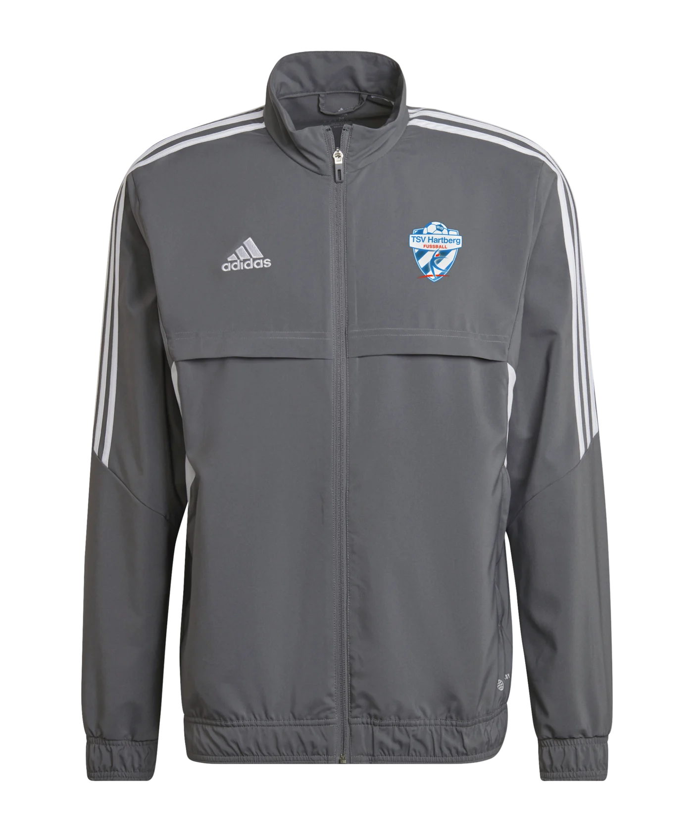 adidas TSV Hartberg Prematch Jacke 2022/2023 Grau