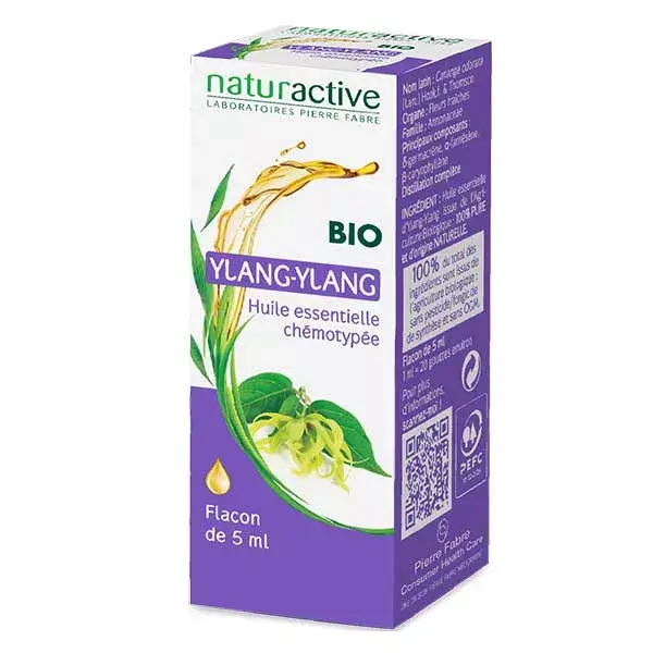 Óleos Essenciais Naturative Orgânicos de Ylang Ylang 5ml