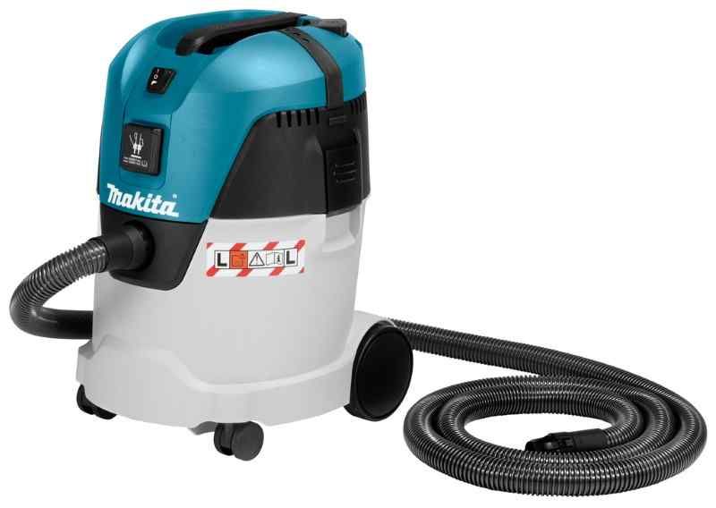 Makita VC2512L droog en natgebruik stofzuiger 1000W L-Klasse