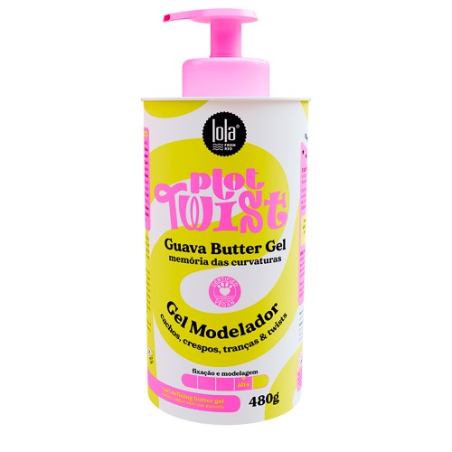 Lola Plot Twist Gel Modelador de Goiaba 480g