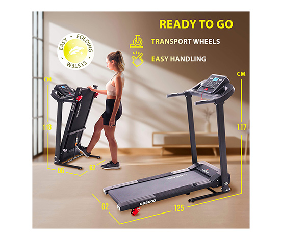 Christopeit Sport Einsteiger Laufband »CS 3000«