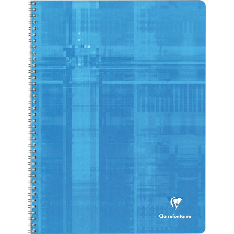 Cahier spirale Clairefontaine Metric A4+ 24 x 32 cm petits carreaux 100 pages
