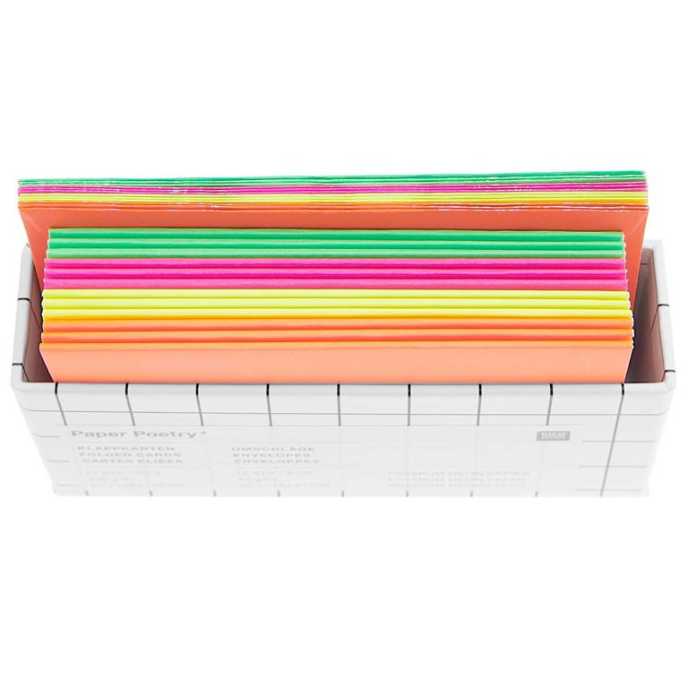 Kartenset Neon Mix