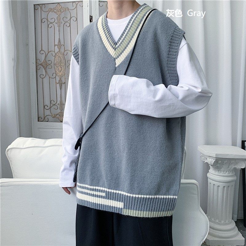 Trimecca - V-hals trui vest