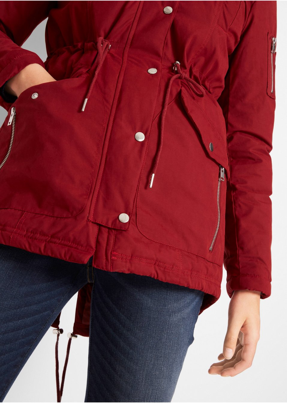 Parka chaude, doublée