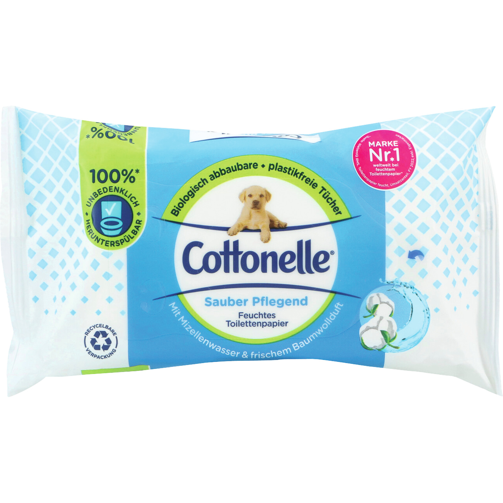 Cottonelle Feucht sauber pflegend 42er