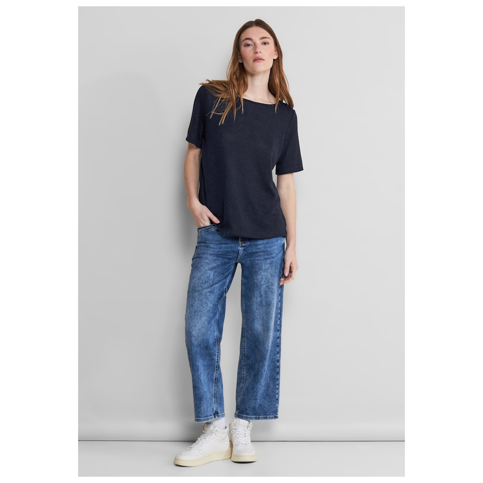 Street One LTD QR knit look shirt