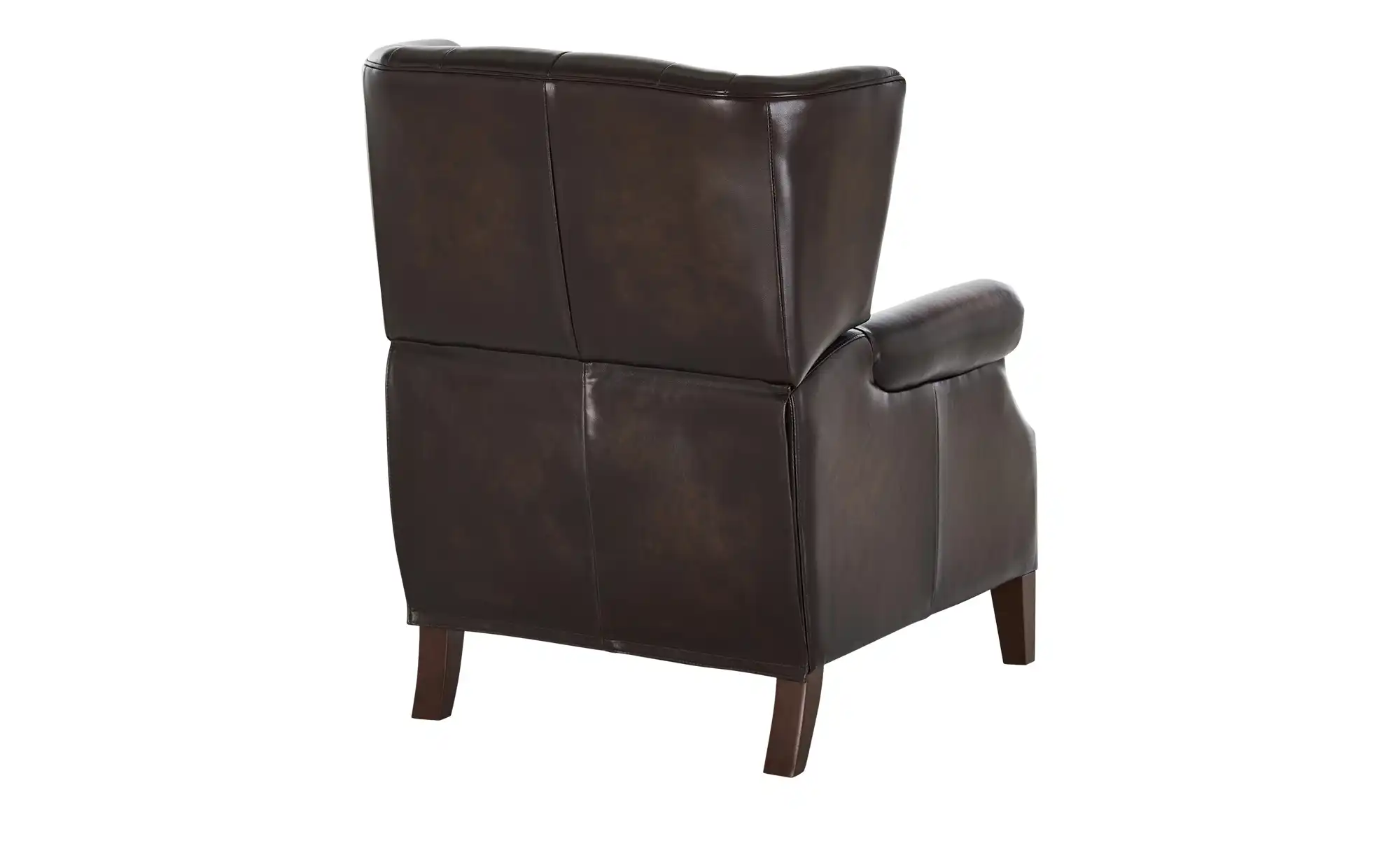 uno Relaxsessel aus Echtleder Chesterfield