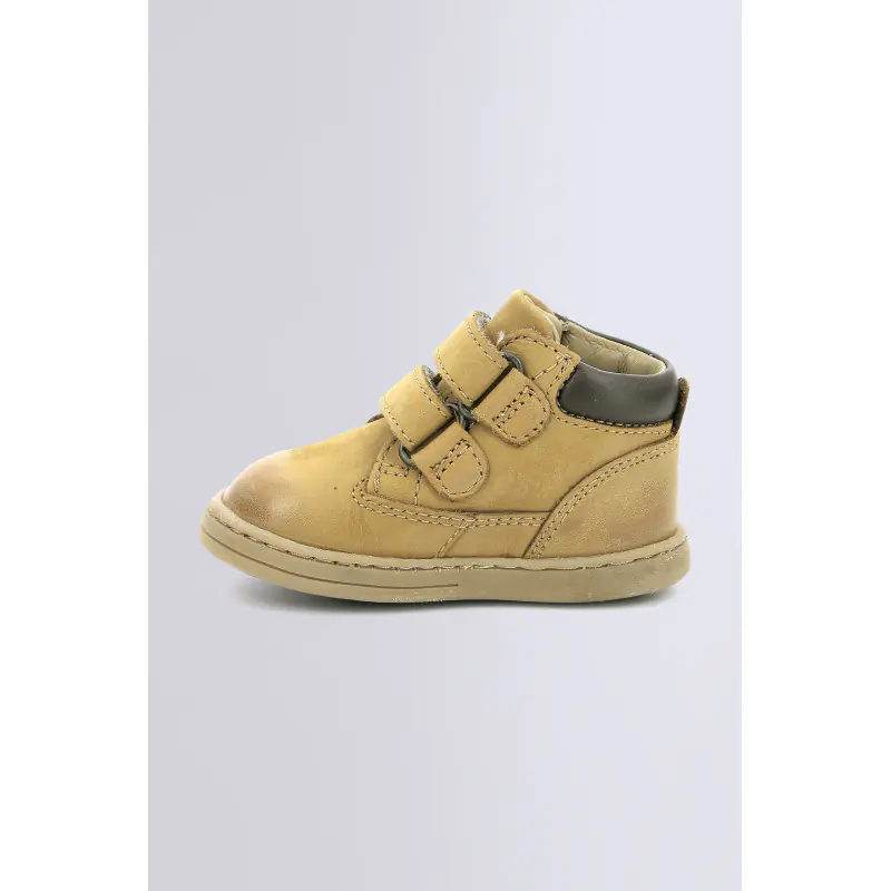 TACKEASY CAMEL MARRON (18-23) BOTTILLONS Cuir Mixte