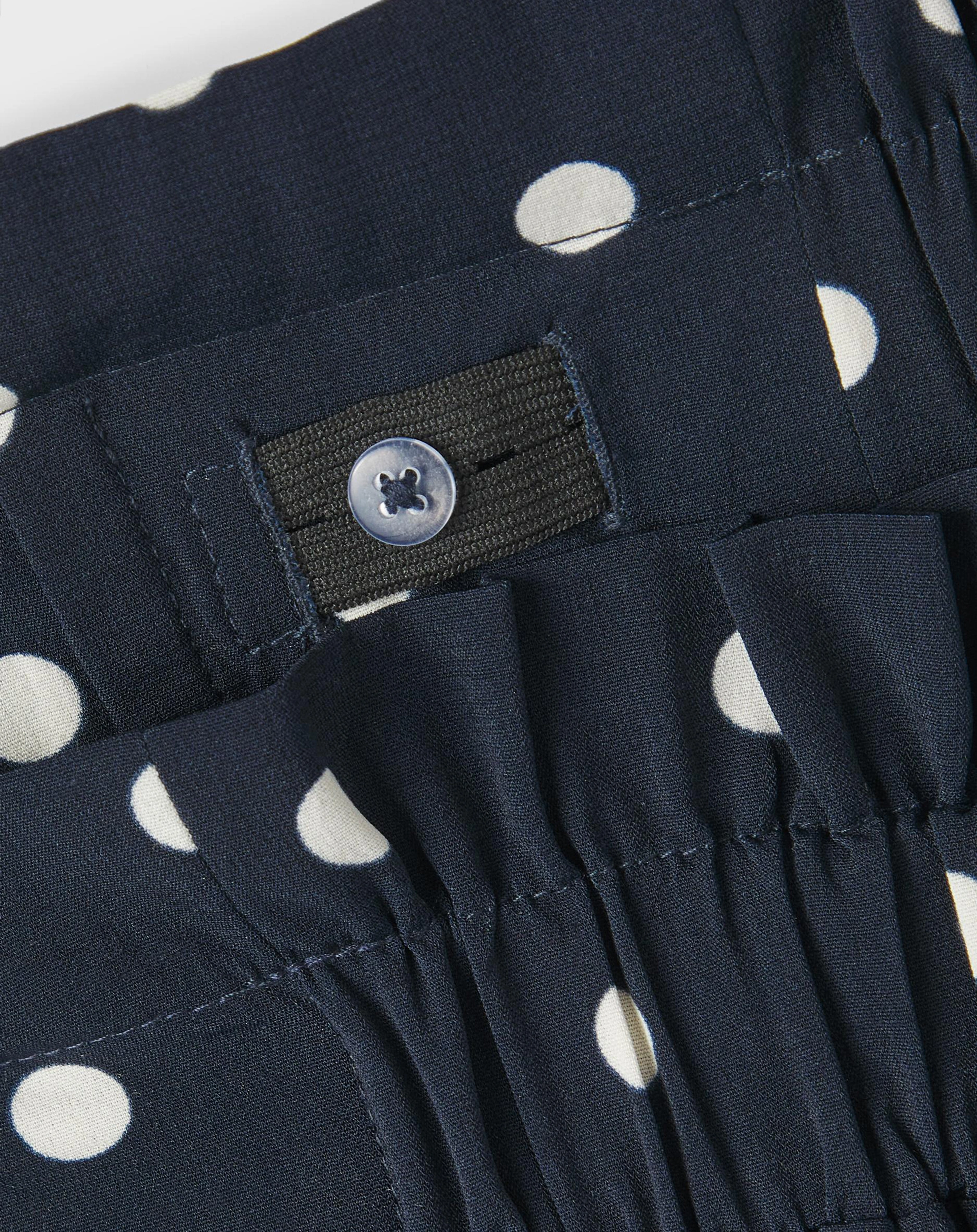 Paperbag-Shorts NKFFANN gepunktet in dark sapphire
