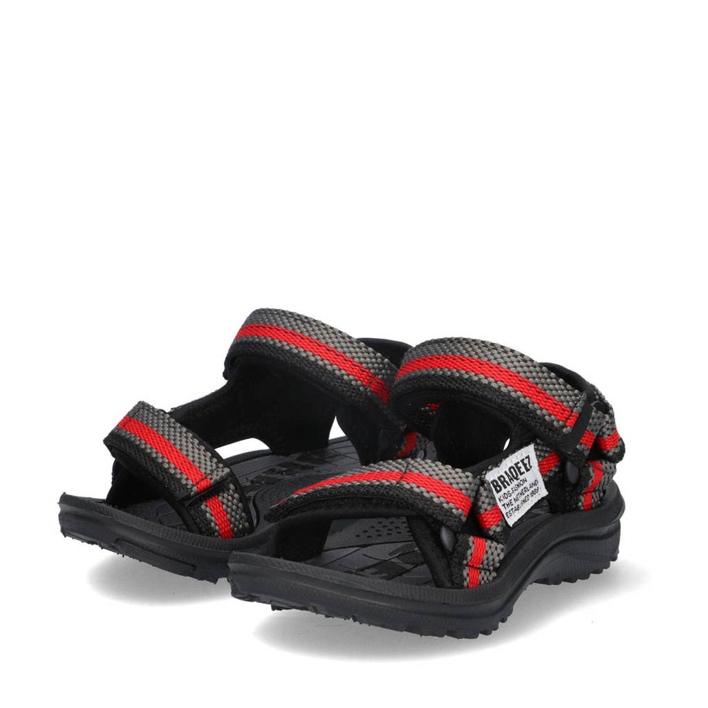 Braqeez Sky Sportsandalen grijs