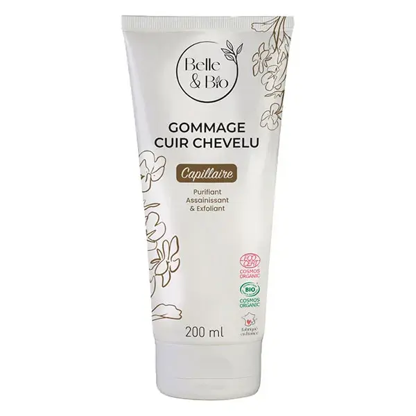 Esfoliante Capilar Orgânico Belle & Bio para o Couro Cabeludo 200ml