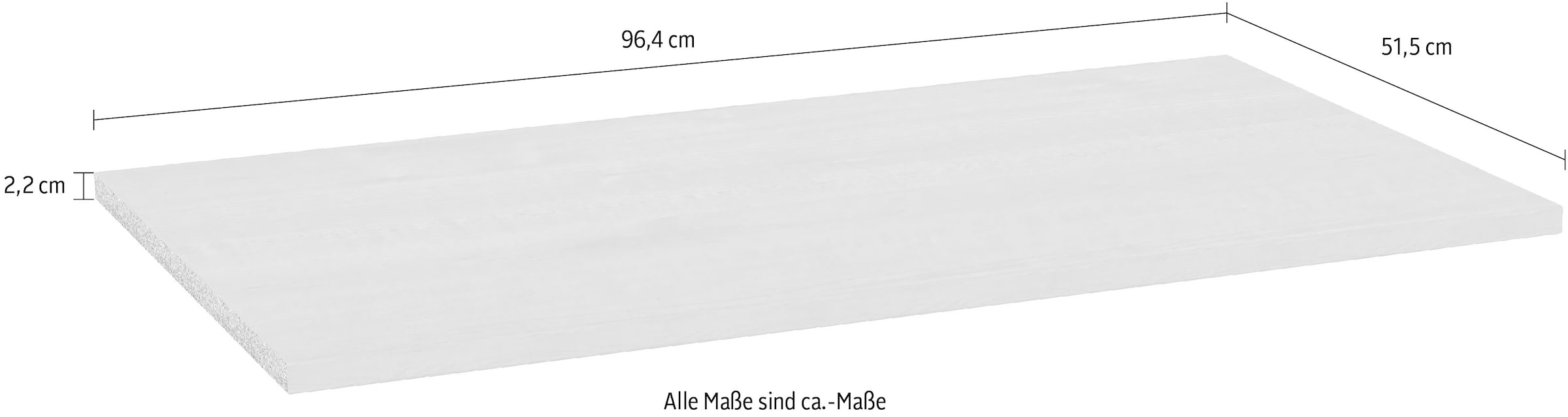 WIEMANN Einlegeboden Set, 3 Stk. tlg.