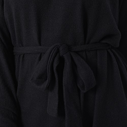 Robe Femme Manches Longues City Ava Noir