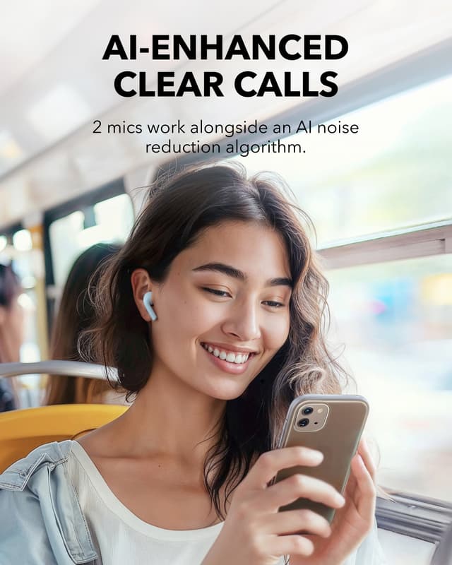 Soundcore K20i true wireless earbuds (blå)