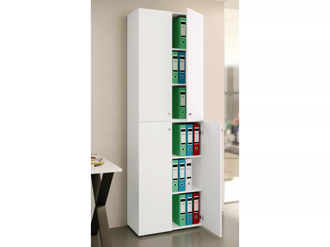 Armoire de bureau Armoire à dossiers Lona 6 compartiments