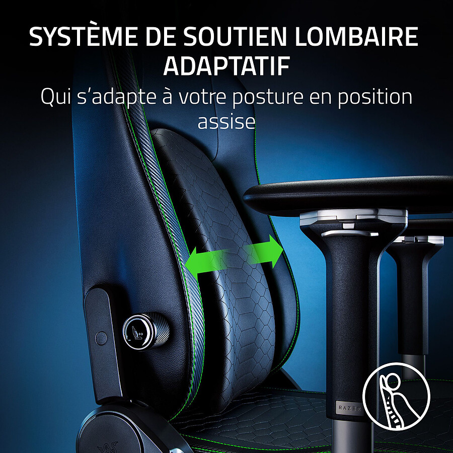 Razer Iskur V2 - Noir