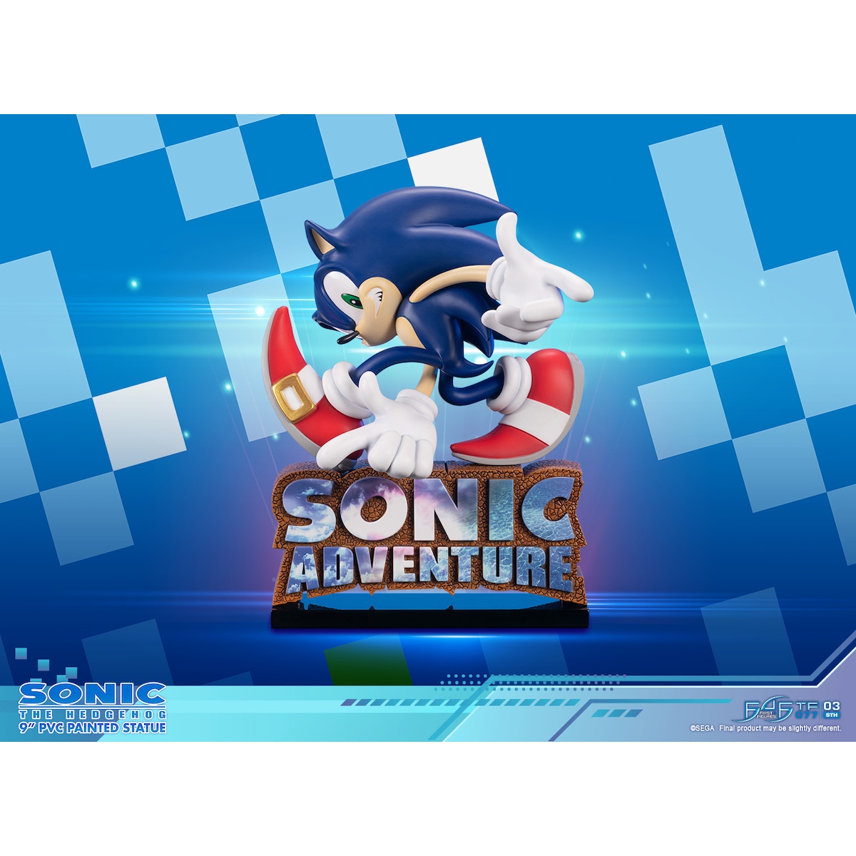 First 4 Figures Sonic Adventure actionfigur (Sonic the Hedgehog)