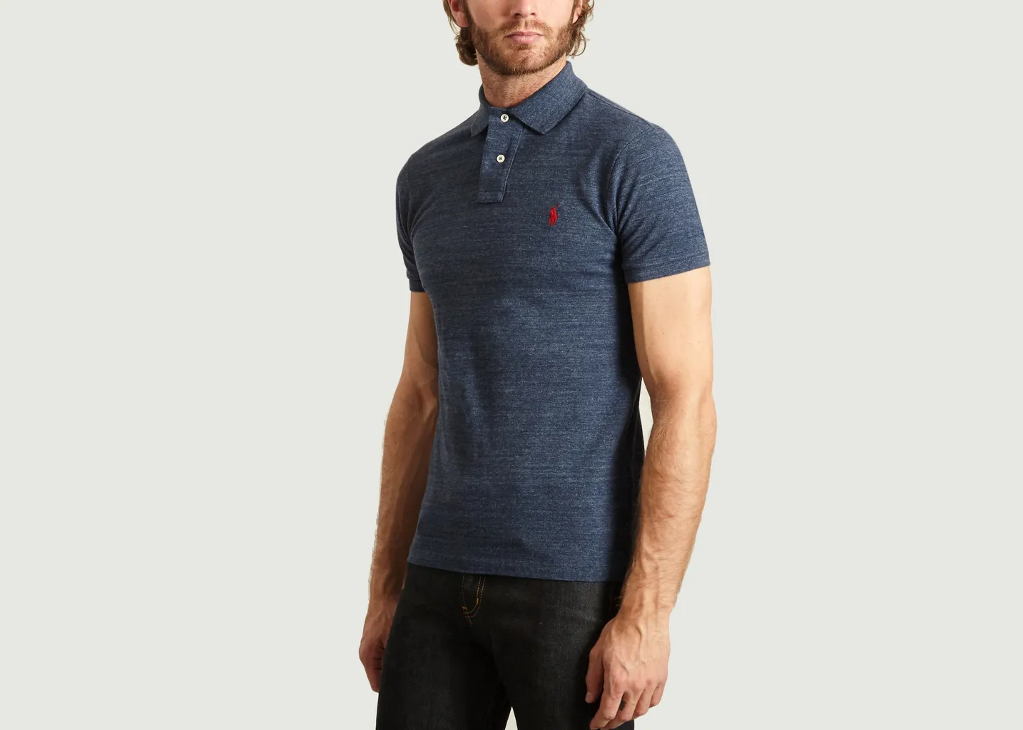 Polo Cintré en Coton Piqué Polo Ralph Lauren