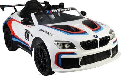 BMW M6GT3 Elbil, Svart