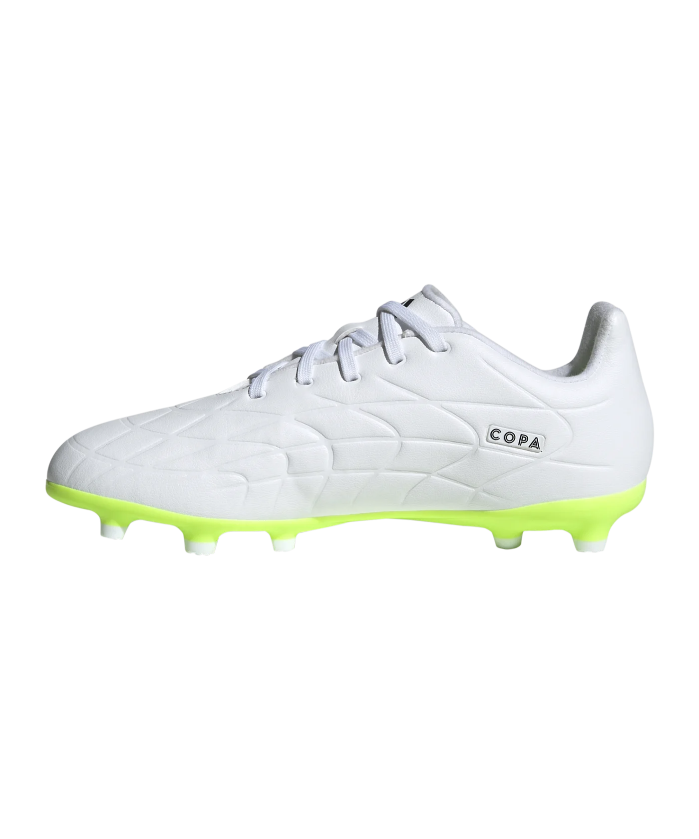 adidas COPA Pure.3 FG Crazyrush Kids Weiss Schwarz Gelb