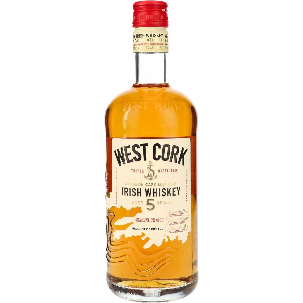 West Cork Classic Blend Bourbon cask 70 cl