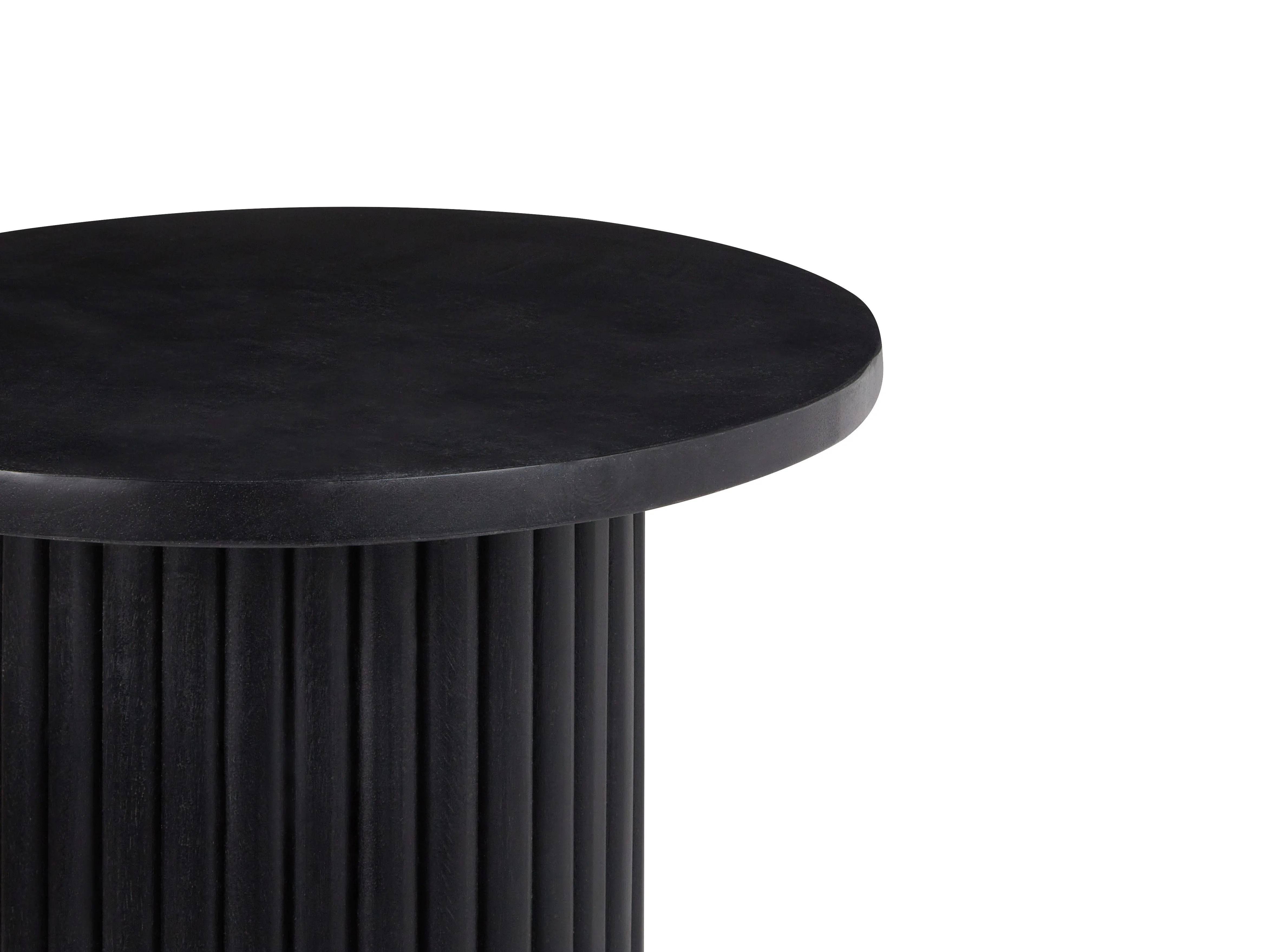 Salontafel LEMONT Mangohout Zwart