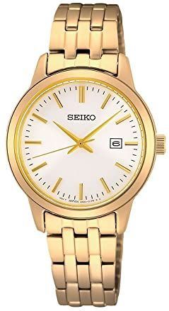 Seiko - SUR412P1 - Horloge - Goud - Analoog - 30 mm