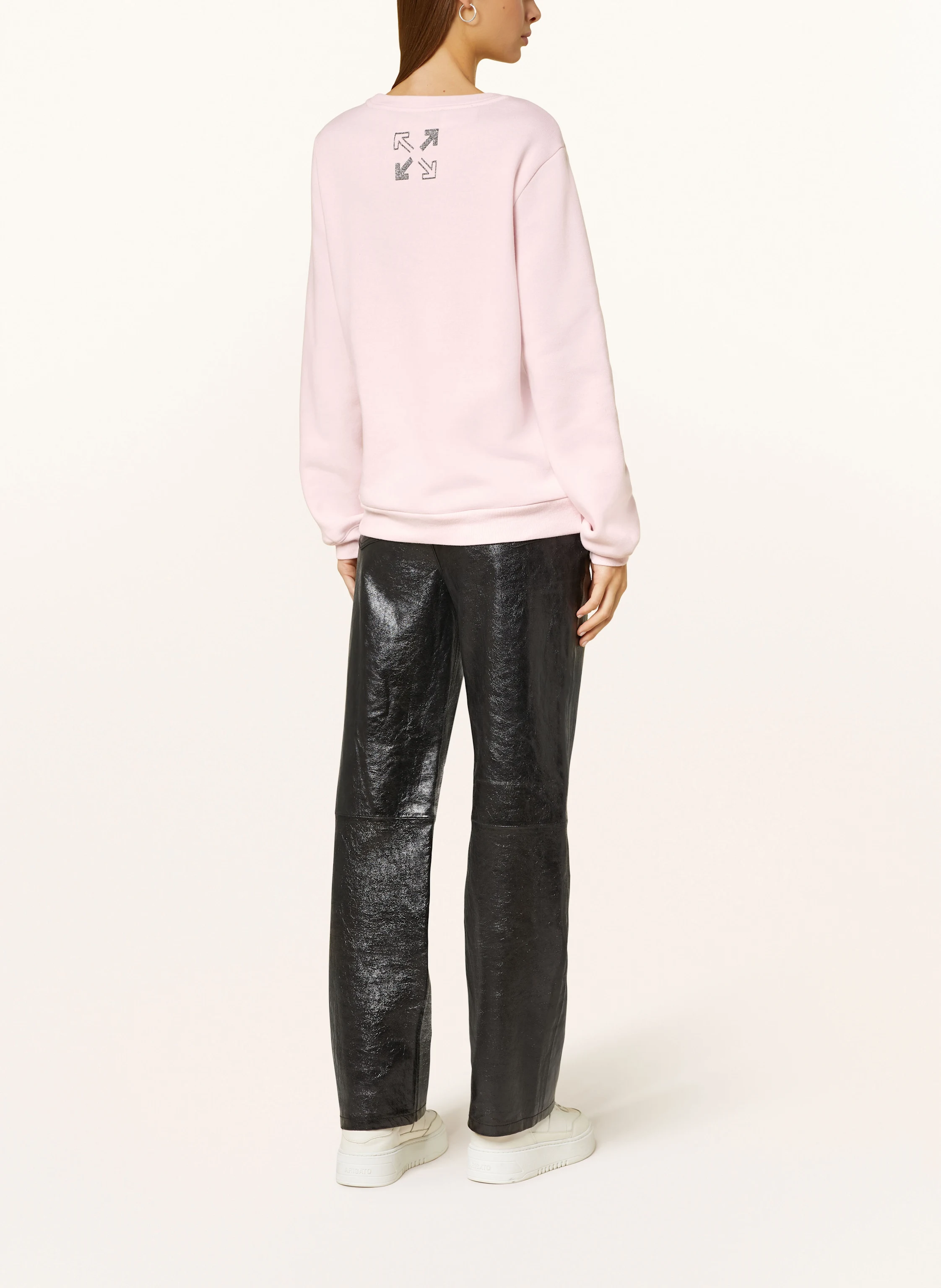 FrogBox Sweatshirt mit Schmucksteinen