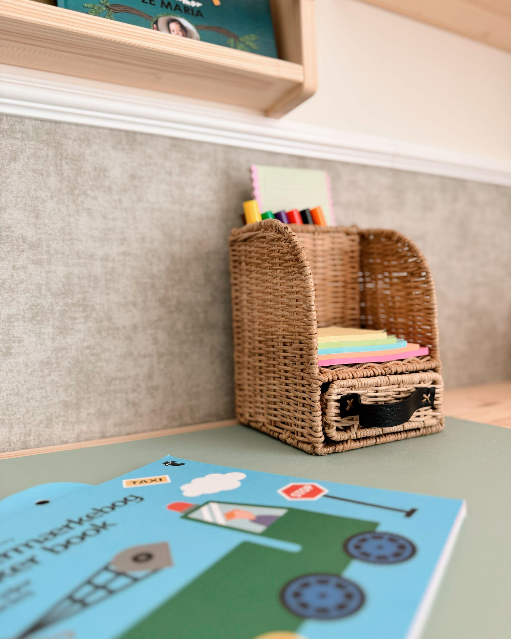 Papier organizer MALPELO Rotan Natuurlijk