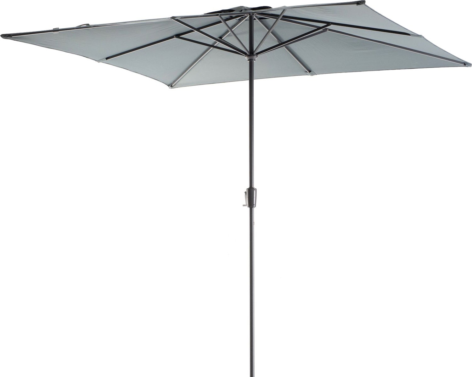 Intratuin parasol Pallini grijs 80+UV 280 x 280 cm