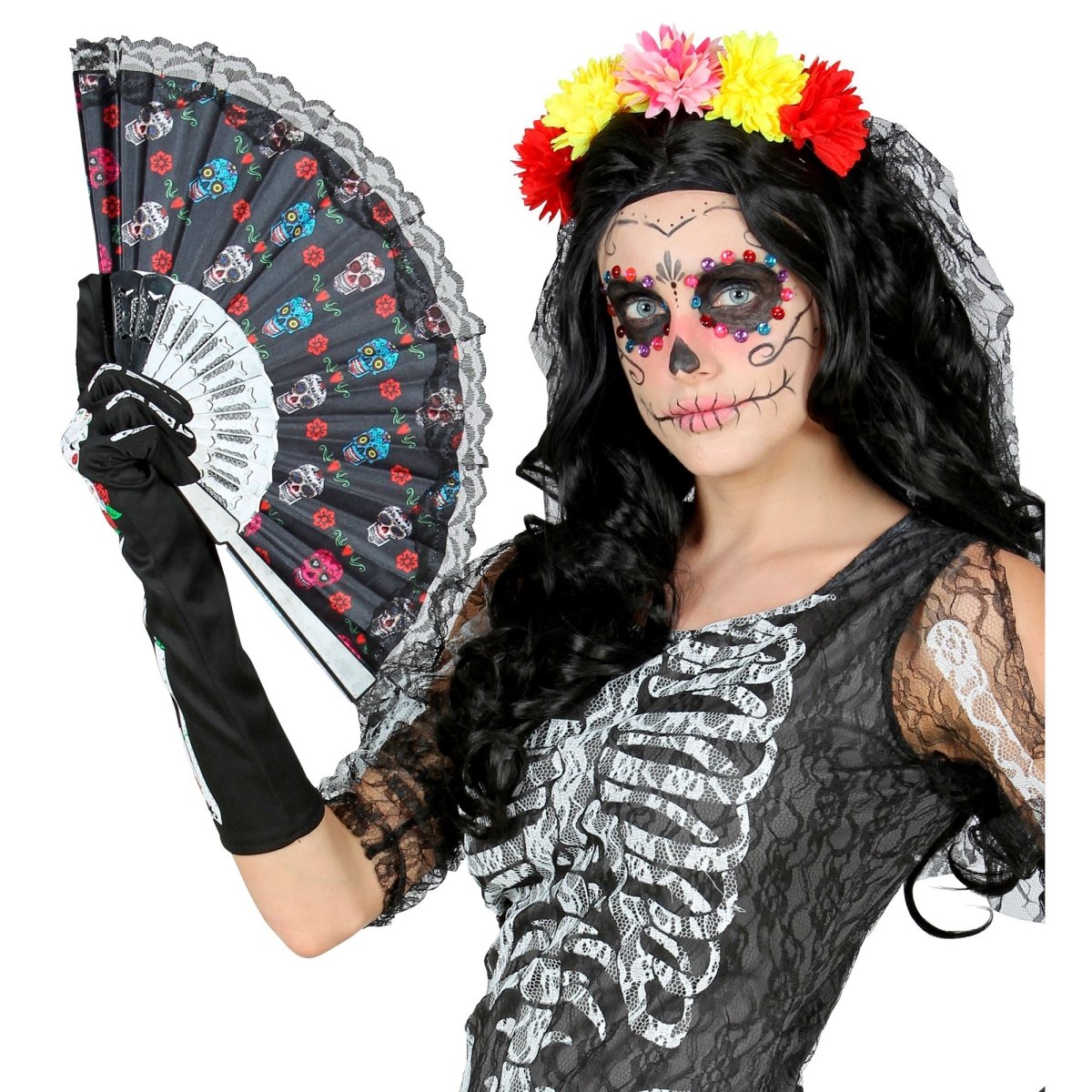 Dia De Los Muertos Waaier