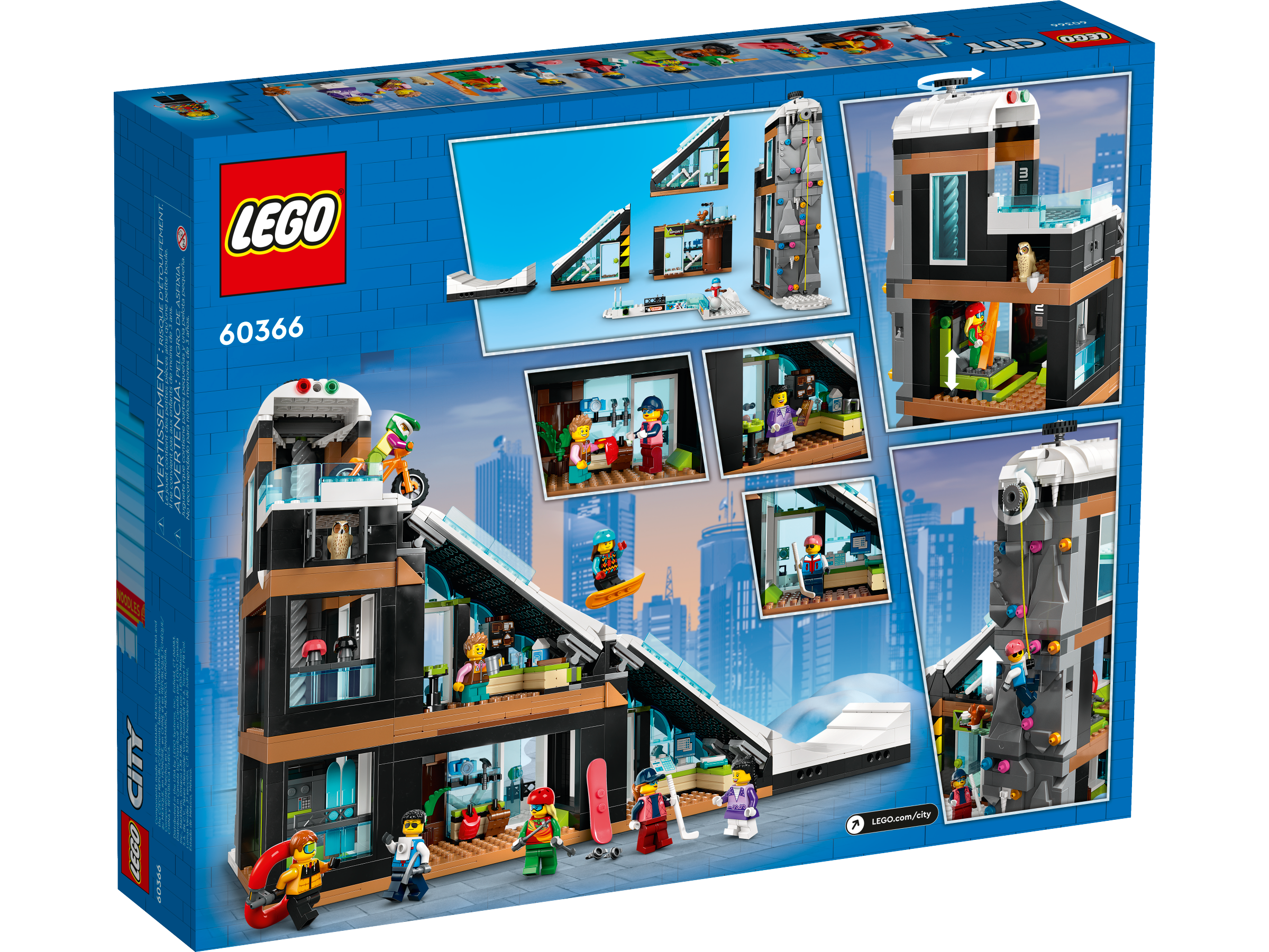 O complexo de esqui e escalada 60366