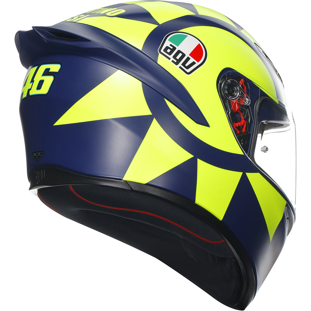 AGV - Casque K1 S Soleluna 2018 Navy / Jaune