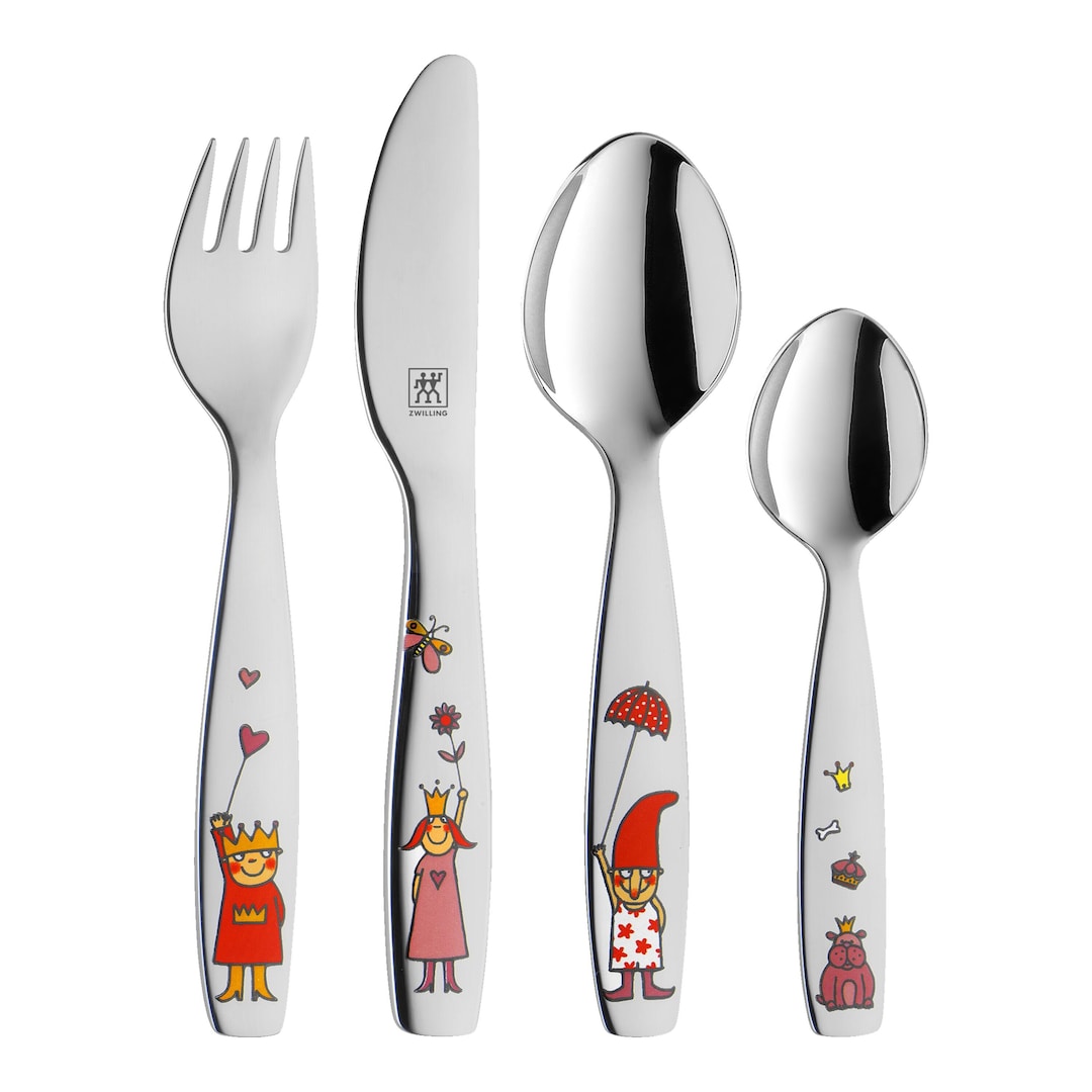 ZWILLING Kinderbesteck-Set EMILIE 4-teilig Edelstahl